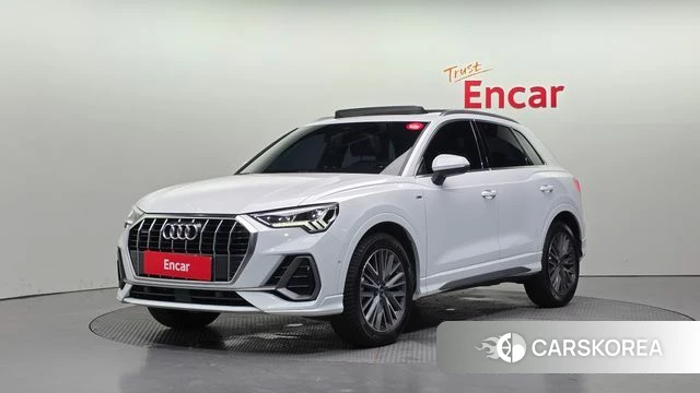 Audi Q3 (F3) 2022 Белый из Кореи
