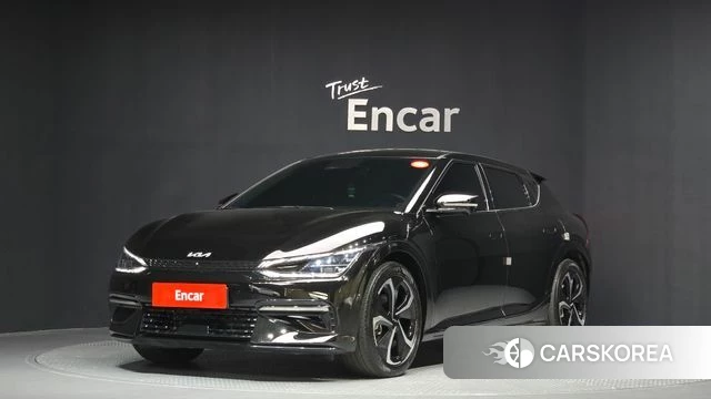 Kia EV6 2023 Черный из Кореи