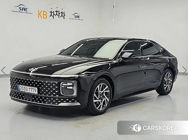 Hyundai Grandeur Hybrid (GN7) 2025 Черный из Кореи