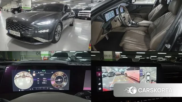 Kia K8 2021 Серый из Кореи