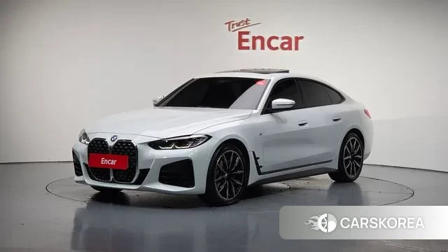 BMW 4 Series (G22) 2023 Белый из Кореи