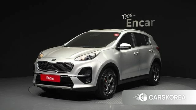 Kia Sportage The Bold 2021 Серебристо-серый из Кореи