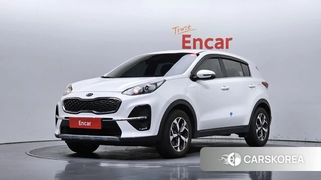 Kia Sportage The Bold 2021 Белый из Кореи