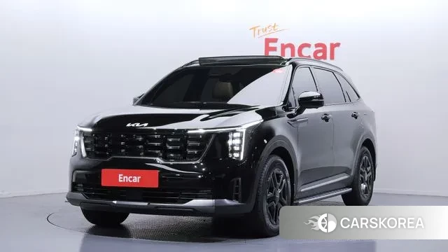 Kia The New Sorento 4th Generation 2024 Черный из Кореи