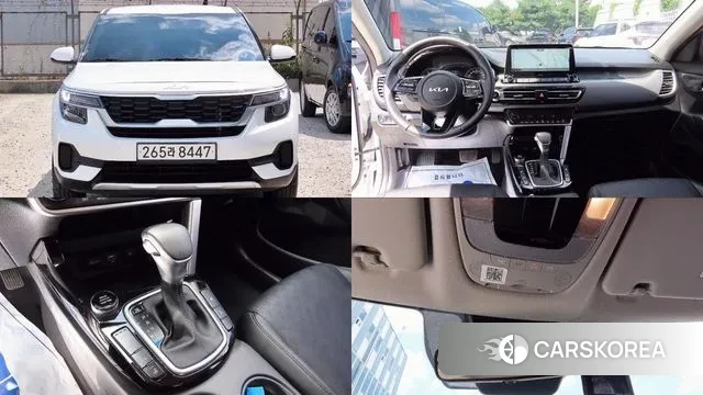 Kia Seltos 2021 Белый из Кореи