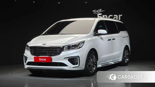 Kia The New Carnival 2019 Белый из Кореи