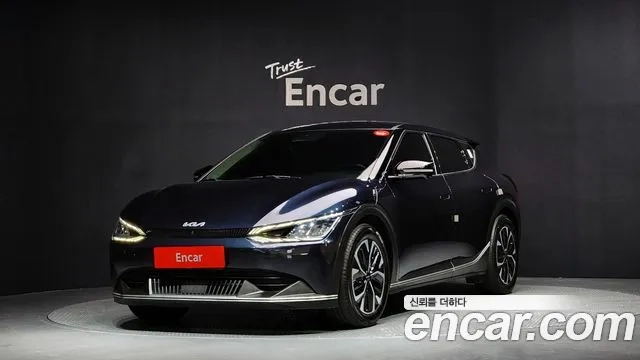 Kia EV6 2021 Синий из Кореи