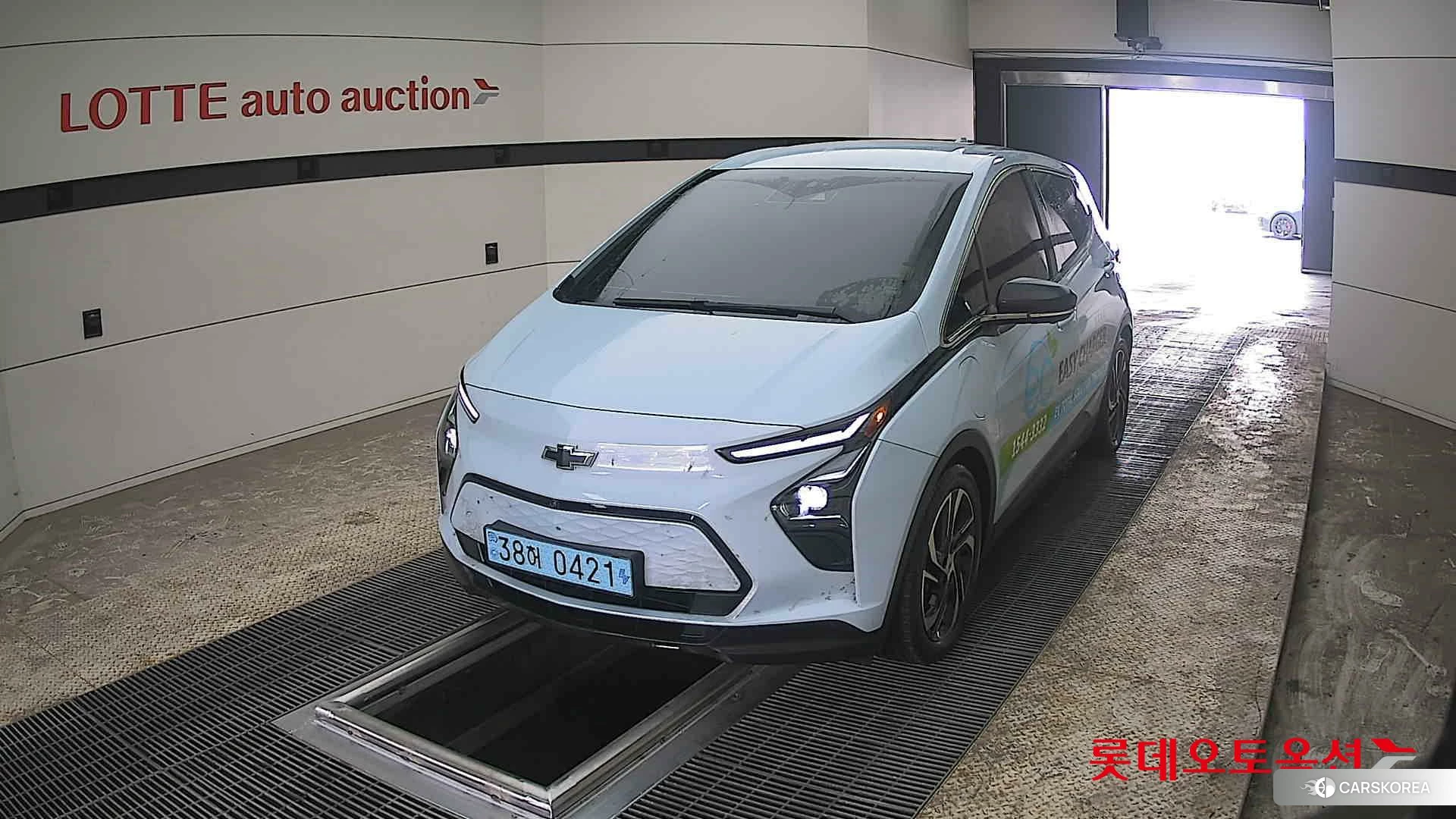 Korea G M Bolt (EV) 2022 Ice Blue из Кореи