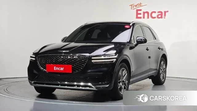 Genesis GV70 2021 Черный из Кореи