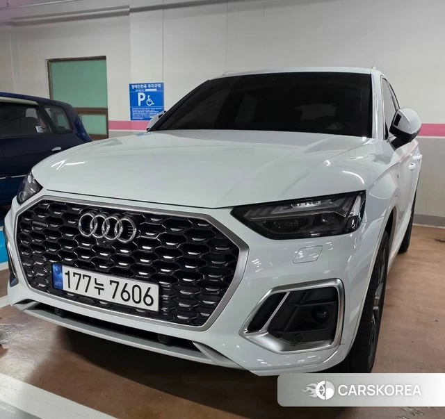 Audi Q5 (FY) 2023 Белый из Кореи