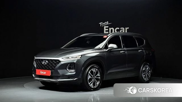 Hyundai Santa Fe TM 2019 Серый из Кореи