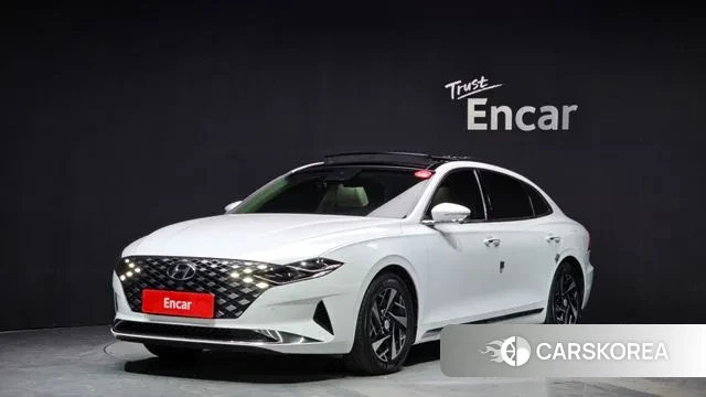 Hyundai The New Grandeur IG Hybrid 2022 Белый из Кореи