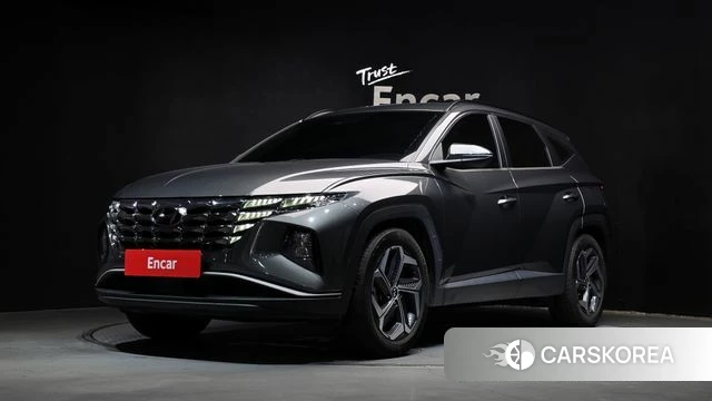 Hyundai Tucson (NX4) 2021 Зеленый из Кореи