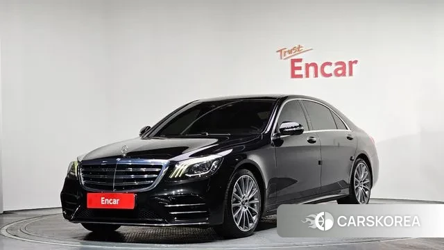 Mercedes-Benz S-Class W222 2018 Черный из Кореи