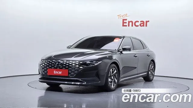 Hyundai The New Grandeur IG Hybrid 2021 Серый из Кореи