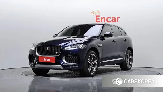 Jaguar F-PACE 2018 Синий из Кореи