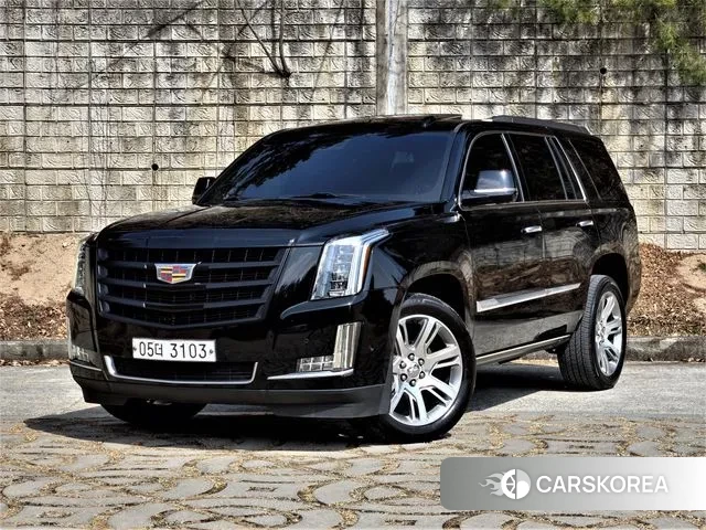 Cadillac Escalade 2019 Черный из Кореи