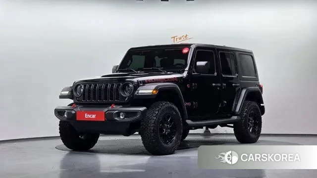 Jeep Wrangler (JL) 2024 Черный из Кореи