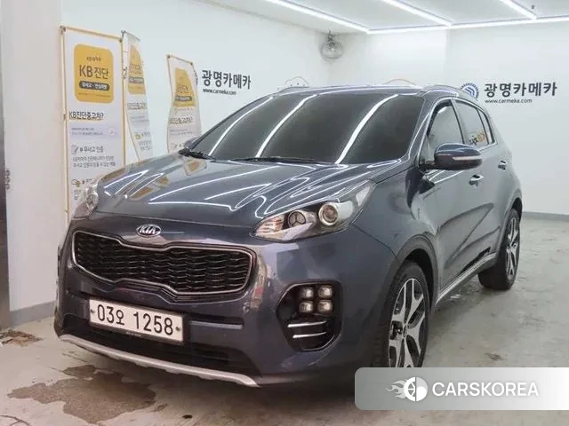 Kia Sportage 4th Generation 2018 Синий из Кореи