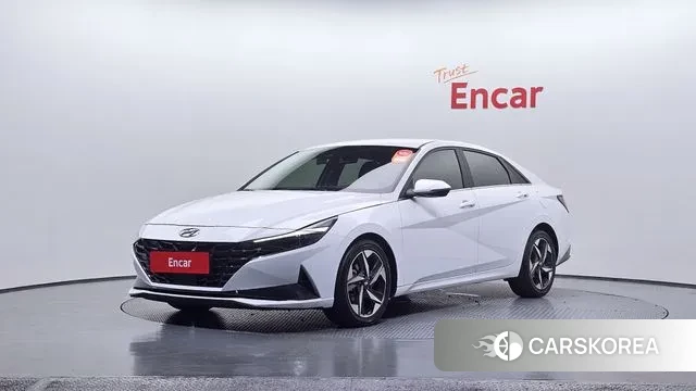 Hyundai Avante (CN7) 2020 Белый из Кореи