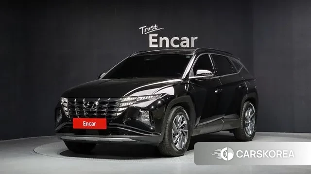 Hyundai Tucson Hybrid (NX4) 2021 Черный из Кореи