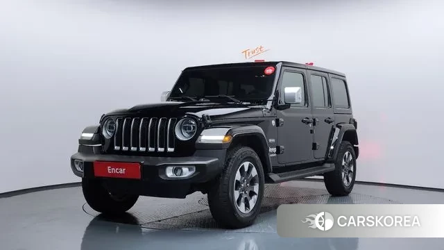 Jeep Wrangler (JL) 2021 Черный из Кореи