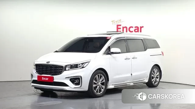 Kia The New Carnival 2018 Белый из Кореи