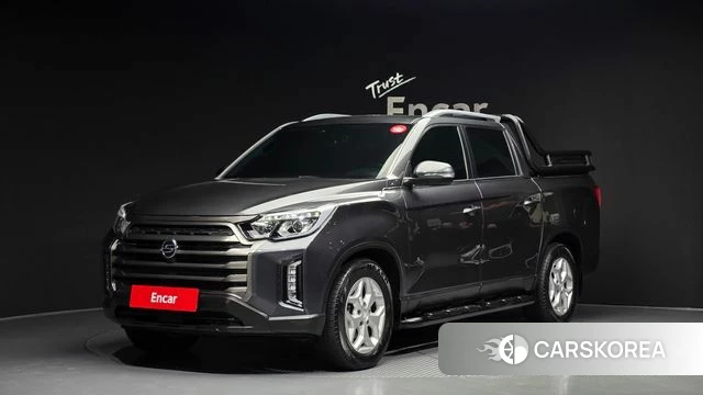 Ssangyong The New Rexton Sport 2022 Серый из Кореи