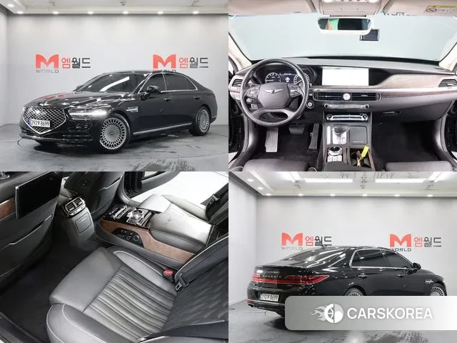 Genesis G90 2021 Черный из Кореи