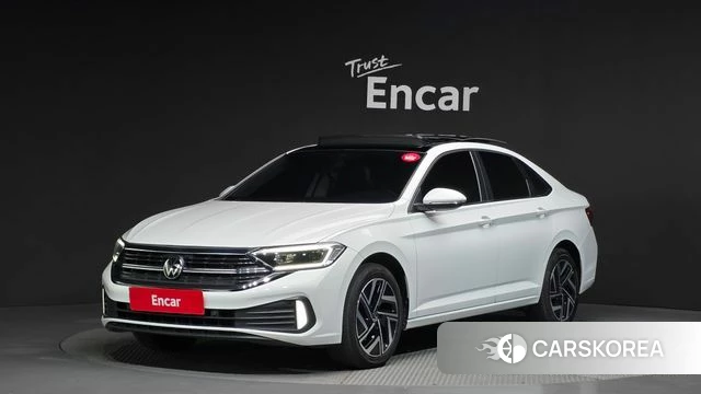 Volkswagen 7th Generation of Jetta 2022 Белый из Кореи