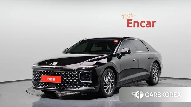 Hyundai Grandeur (GN7) 2023 Черный из Кореи