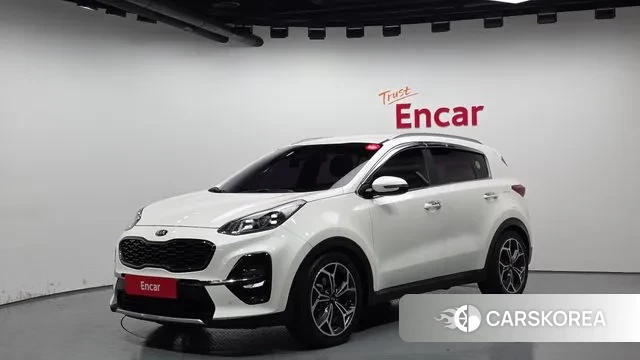 Kia Sportage The Bold 2018 Белый из Кореи