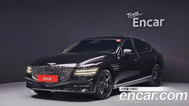 Genesis G80 (RG3) 2022 Черный из Кореи