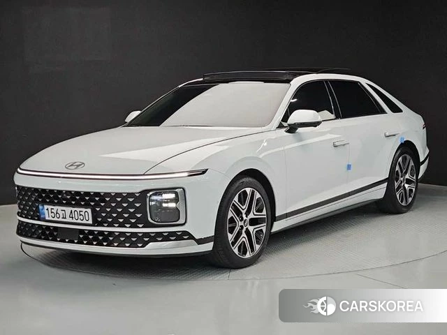 Hyundai Grandeur Hybrid (GN7) 2024 Белый из Кореи