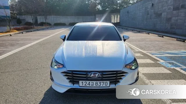 Hyundai Sonata (DN8) 2020 Белый из Кореи