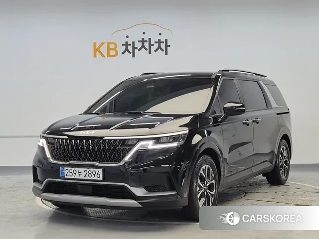 Kia Carnival 4th generation 2023 Черный из Кореи