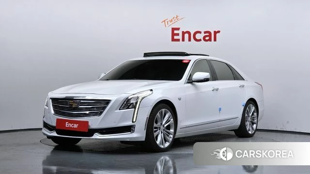 Cadillac CT6 2018 Белый из Кореи