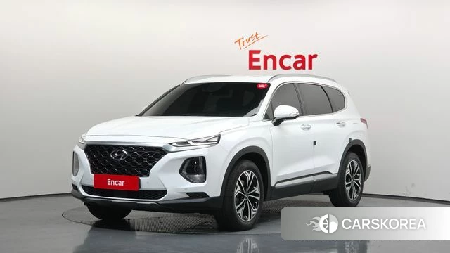 Hyundai Santa Fe TM 2020 Белый из Кореи