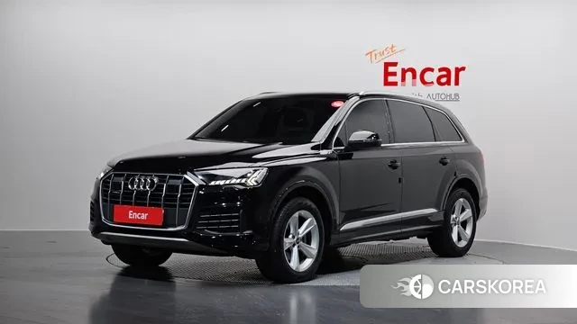Audi Q7 (4M) 2022 Черный из Кореи