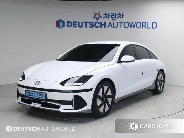 Hyundai Ionic 6 2022 Белый из Кореи