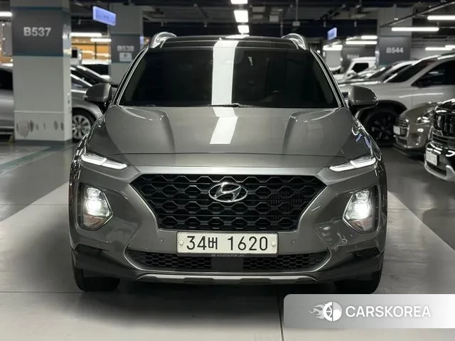 Hyundai Santa Fe TM 2018 Серый из Кореи