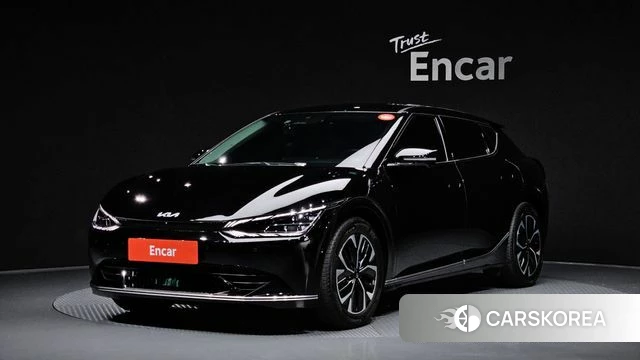 Kia EV6 2022 Черный из Кореи
