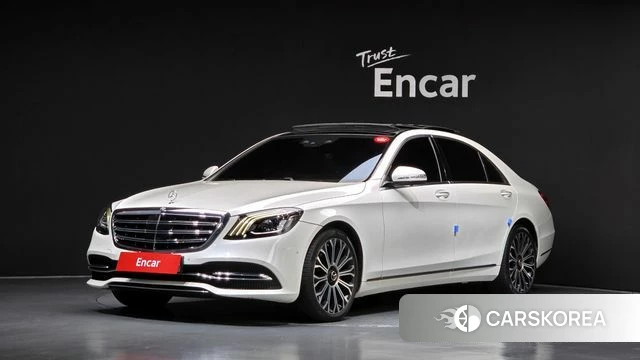 Mercedes-Benz S-Class W222 2019 Белый из Кореи