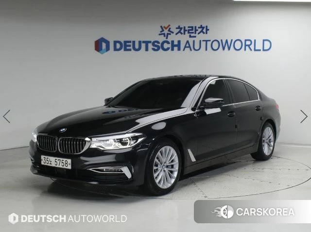 BMW 5 Series (G30) 2019 Черный из Кореи