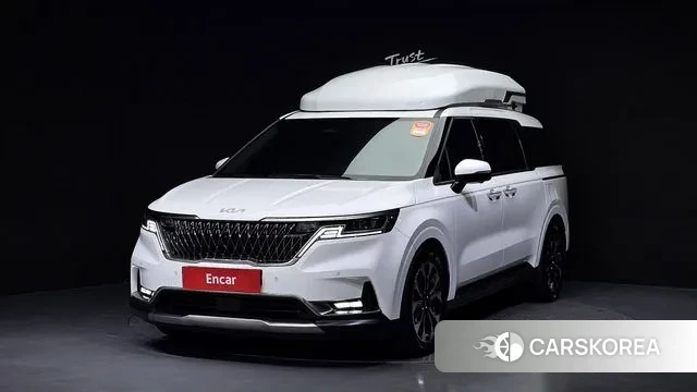 Kia Carnival 4th generation 2023 Белый из Кореи