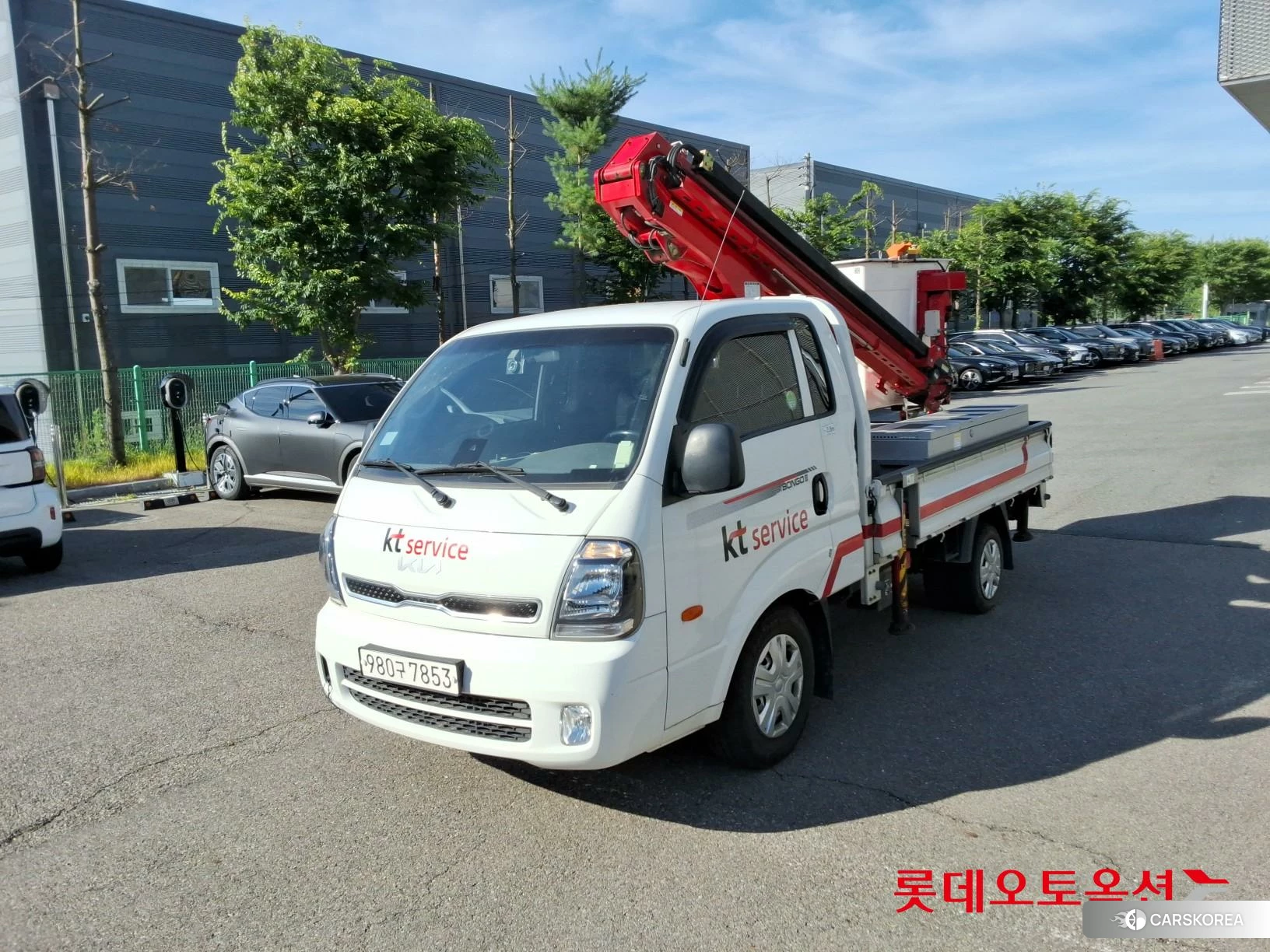 Kia Donghae Goso Work Car 2022 Белый из Кореи