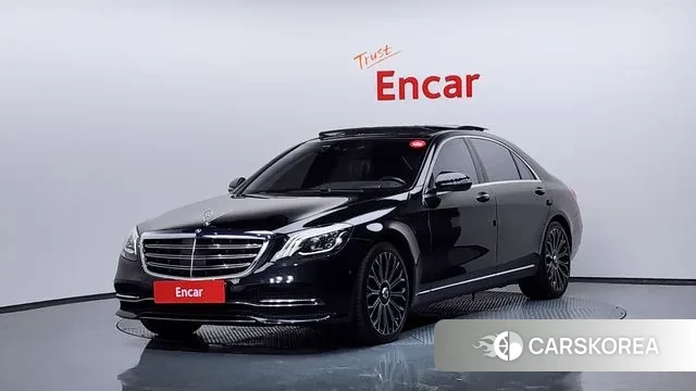 Mercedes-Benz S-Class W222 2020 Черный из Кореи