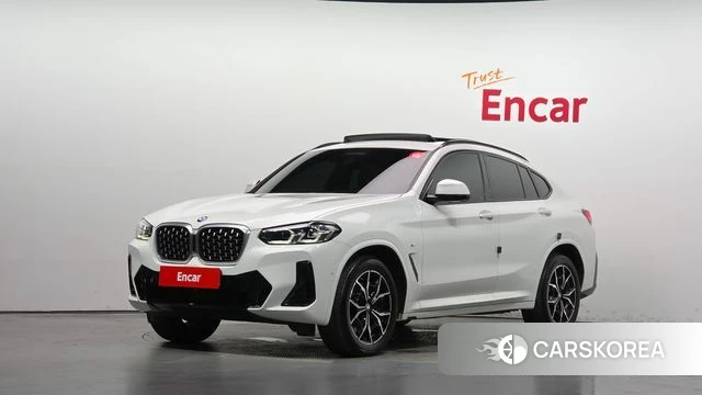 BMW X4 (G02) 2022 Белый из Кореи