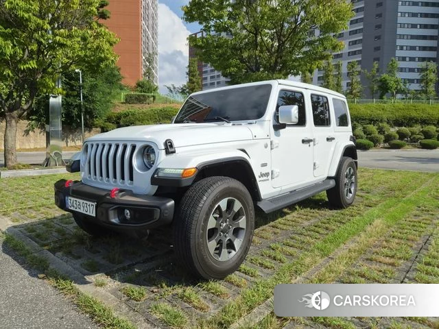 Jeep Wrangler (JL) 2022 Белый из Кореи