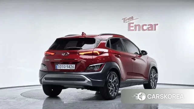 Hyundai The New Kona Hybrid 2020 Красный из Кореи